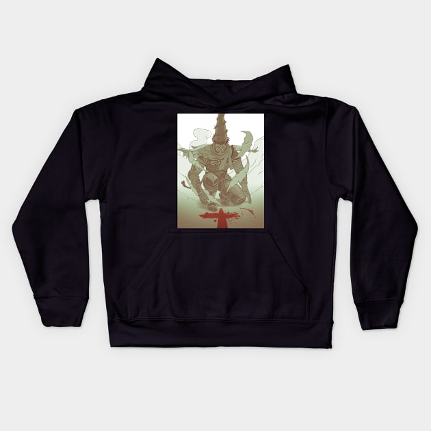 BLASPHEMOUS Kids Hoodie by CISNEROS